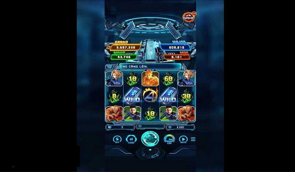 Nổ Hũ Fantastic 4: Trải Nghiệm Game Slot Đỉnh Cao, Thắng Lớn Nhất 2024!